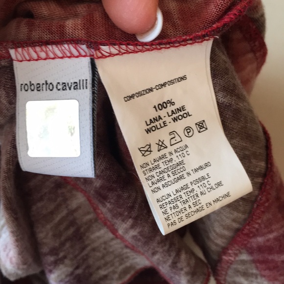 Class ROBERTO CAVALLI wool dress size 8 US 42 IT - Picture 5 of 9